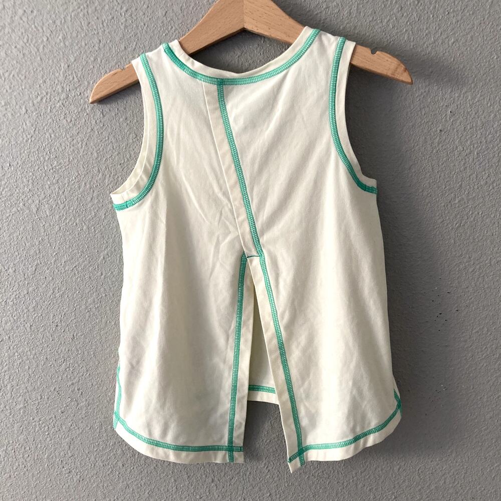 Hanna Andersson Active Made for Sun Tank Top - Ecru - 4 or 100cm - Picture 3 of 5